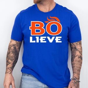 BO-LIEVE, Denver Football T-Shirt
